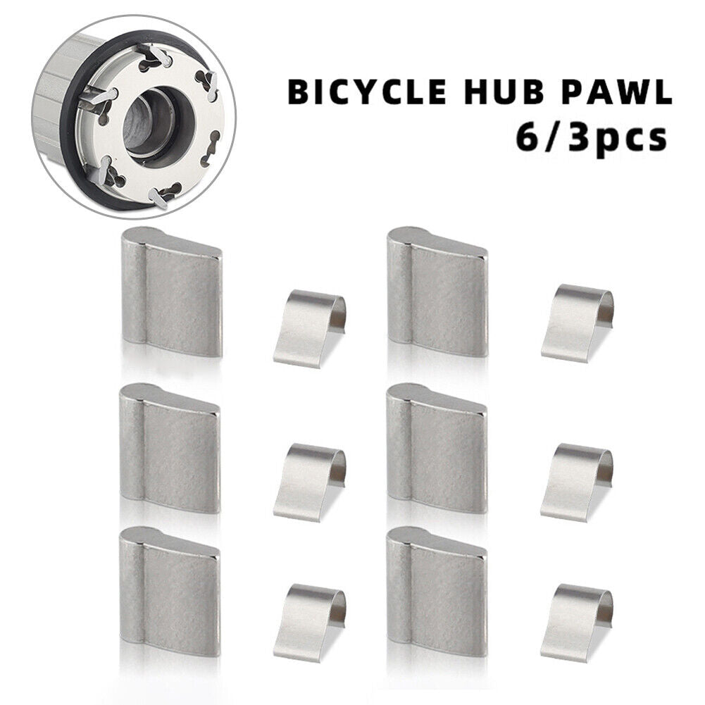 TANKE Freehub 6 Pawl 3 Pawls Kit MTB Road Bike Cassette Hub Spring Claw (1)