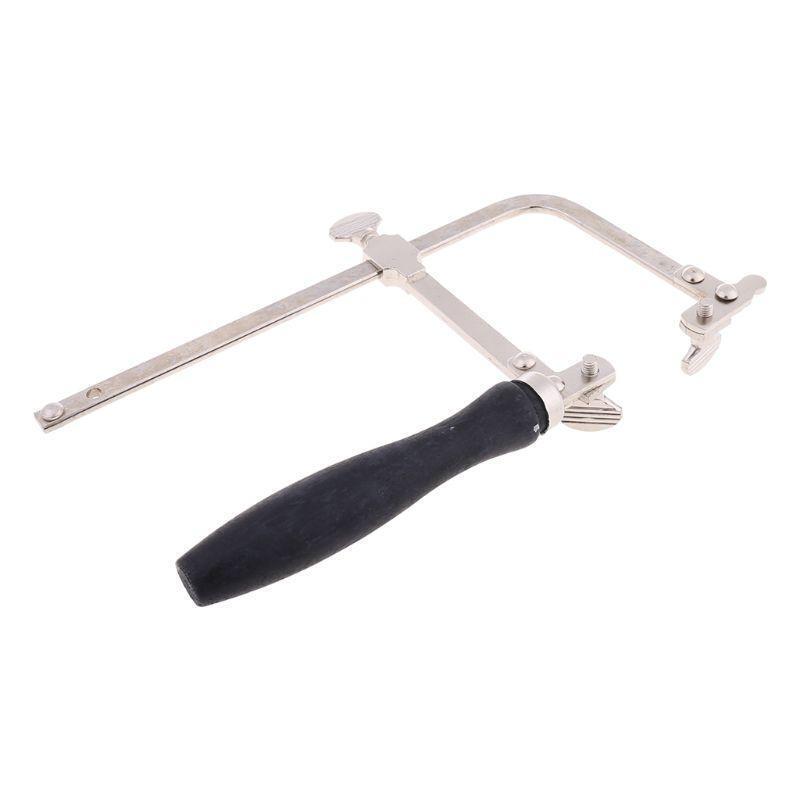 Jewelry Saw Frame Adjustable Jeweler Making DIY Tools Blade Handmade Crafts Arc