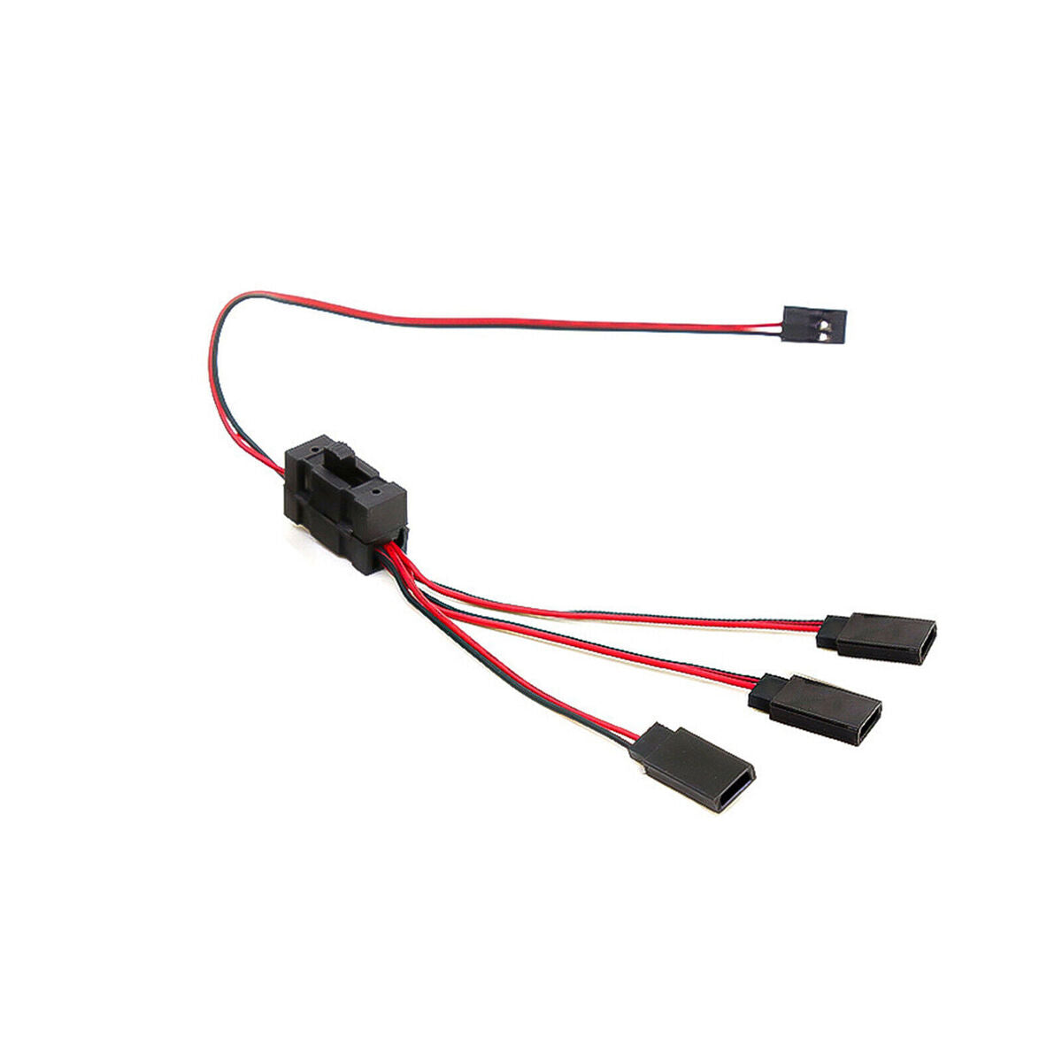 3-way Wire LED Light On/off Switch Y Cable for 1/10 SCX10 TRX-4 RC Crawler Car