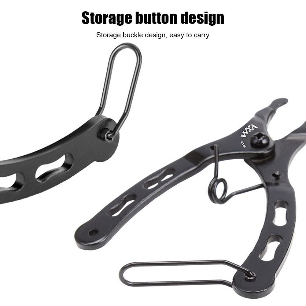 VXM Bike Chain Quick Link Tool with Hook Pliers MTB Cycling Chain Clamp (B)