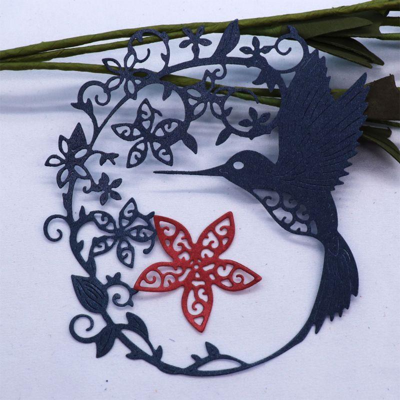 Hummingbird Garland DIY Handicrafts Cutting Dies Metal Cutting Stencils Stamp