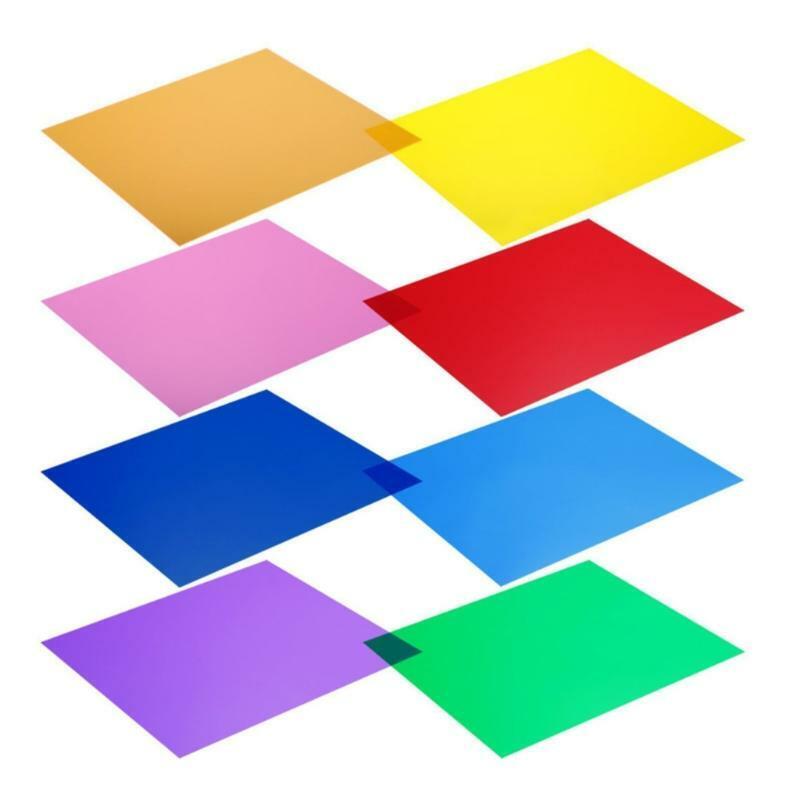 Color Gel Sheet High Quality ABS Material Made Prefessional Shot Supplies