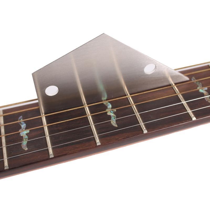 Guitar Bass Neck Guitar Fret Rocker Fingerboard Measuring Ruler Stainless Steel