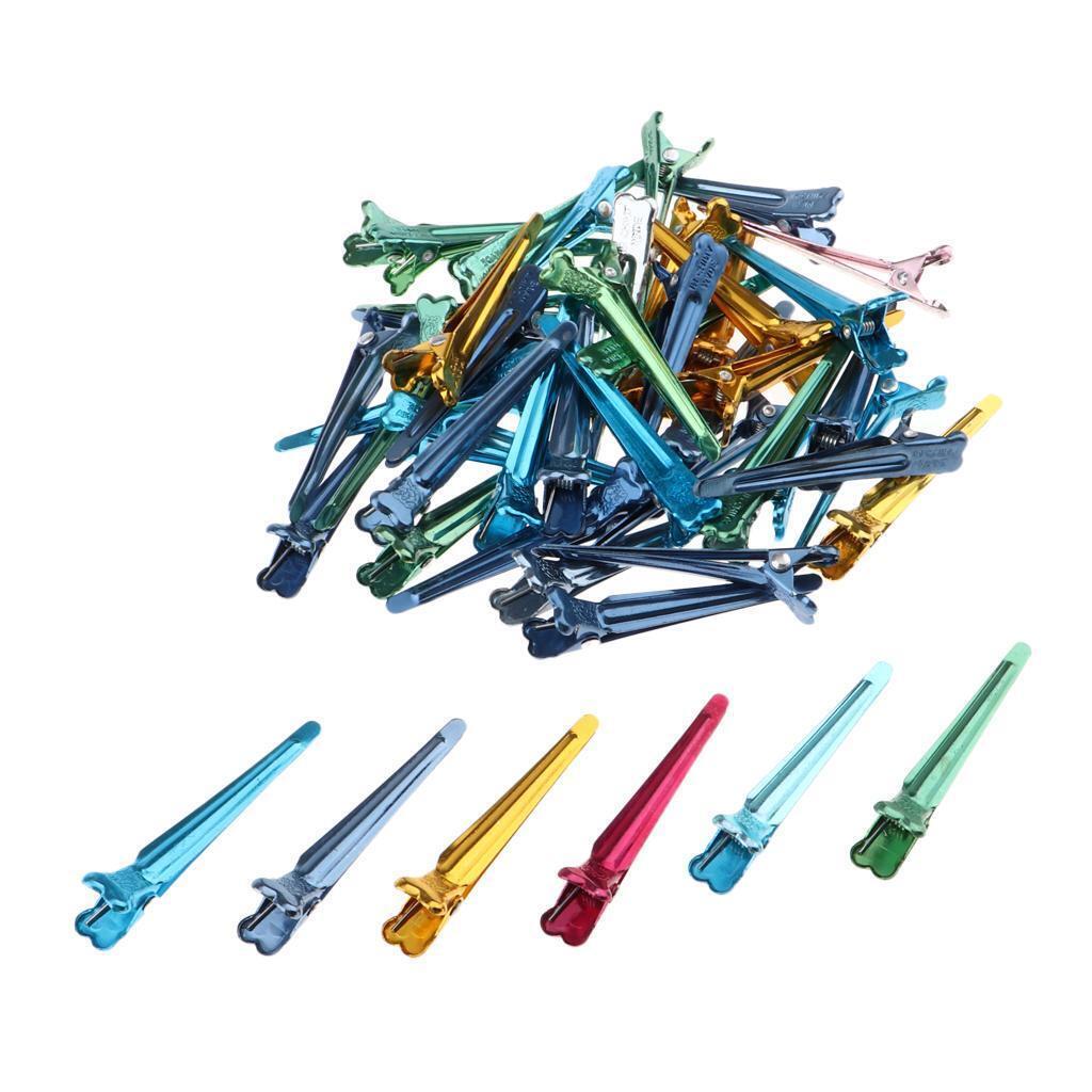 Hair Styling Hair Clamp Salon Pins Curling Clips Hairdressing Tools 50 Piece