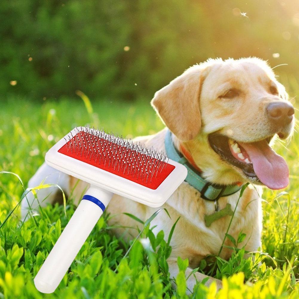 Dog Cat Needle Comb Puppy Hair Remover Brush Pets Beauty Grooming  Supplies