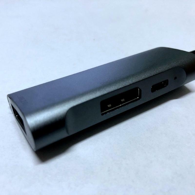 Upgrade New 3-in-1 Type C USB2.0 480Mbps Hub DisplayPort  Docking Station