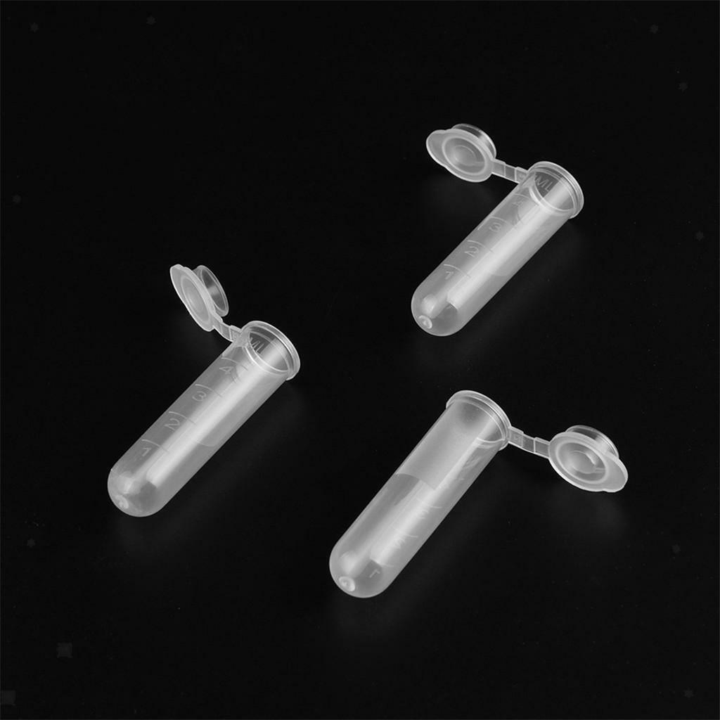Set of 20 5ml Centrifuge Test Tubes  Makeup Containers Vials