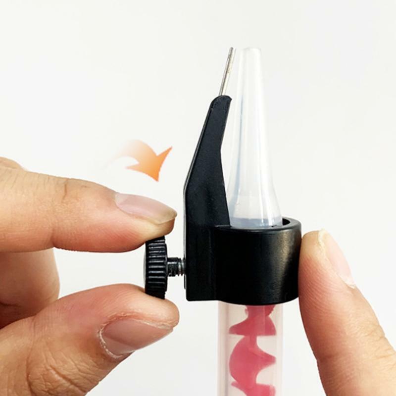 Wood Floor Installation Tool Beauty Seam Glue Nozzle Holder Locator Accessories