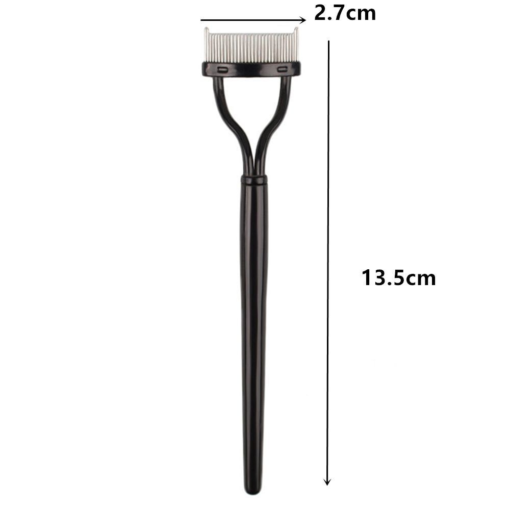 Mascara Guide Makeup Tool Eyelash Comb Eyebrow Brush Eyelash Comb Curler Tool