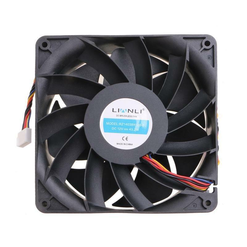 Cooler Fan RZ14038H12B-6 6p 140x140x38 Mm Cooling Fan DC 12V 43.2W 6000r 4 Wires
