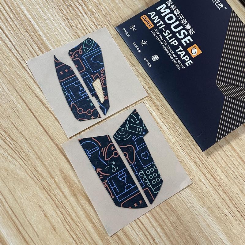 for logitech G402 Mouse Anti-Slip Tape Mice Elastics Refined Side Grips 13x10mm