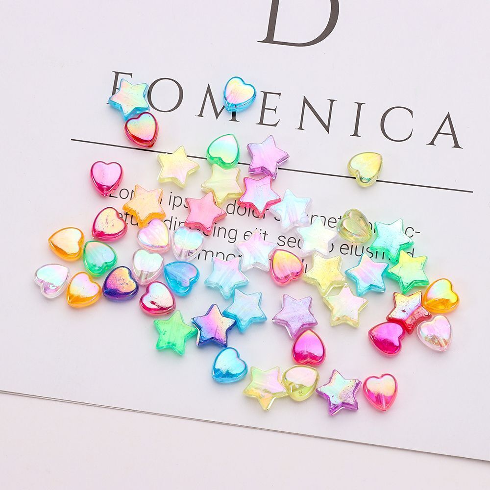 Pendant Acrylic Beads Bracelet Accessories Jewelry Making Loose Spacer Beads