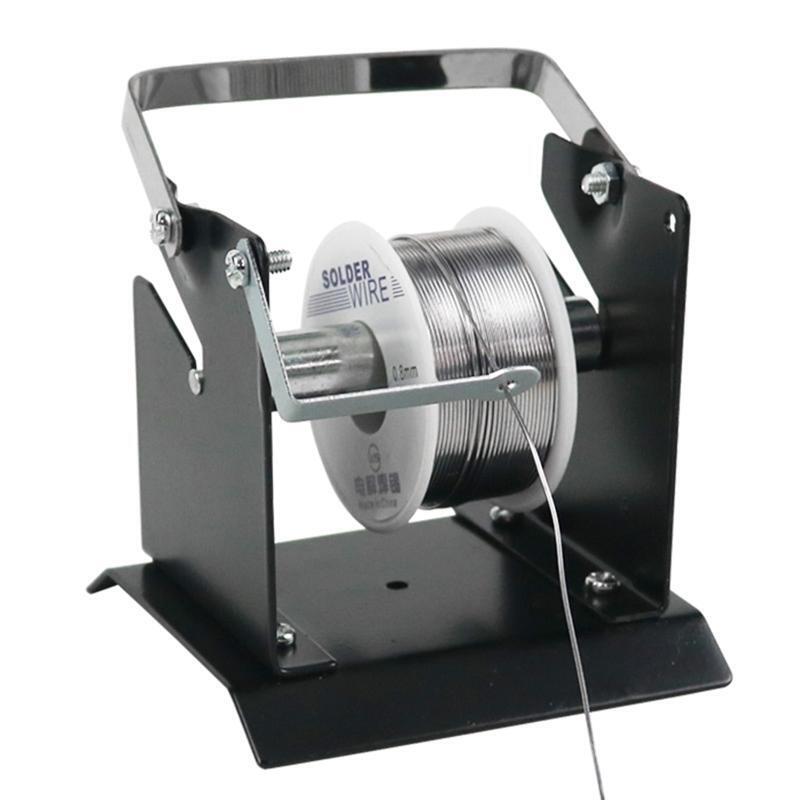Soldering Welding Wire Adjustable Roll Holder Solder Reel Stand Dispenser Tin