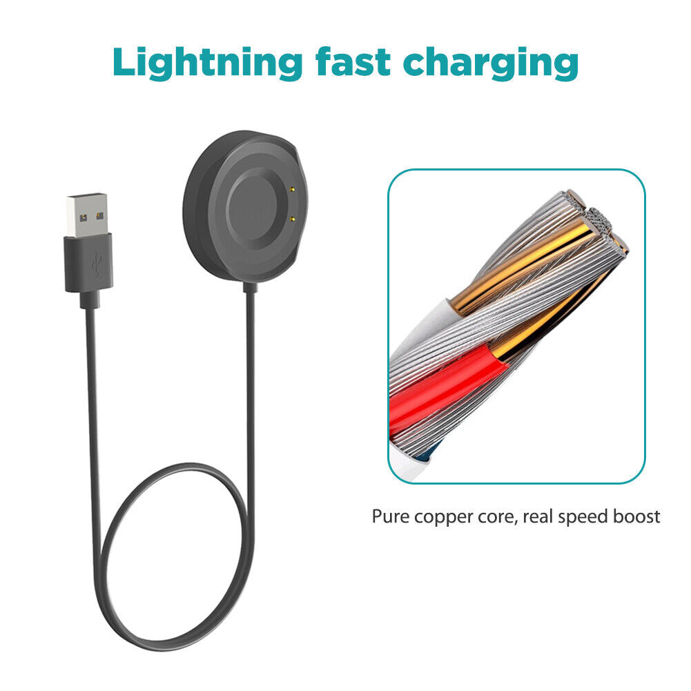 Smart Watch USB Fast Charging Watch Charger for GT2 GT2Pro/ SK5 SK7 SK8Pro