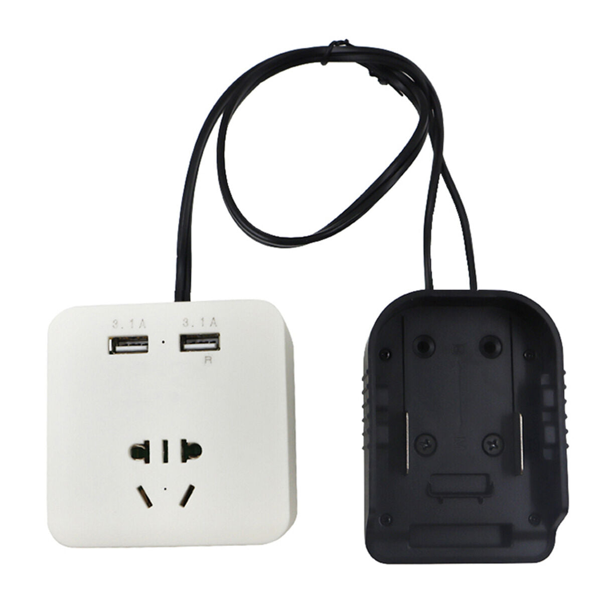 Power Inverter 220V USB Charger 60W for Makita 14.4V 18V Lithium Battery BL18xx