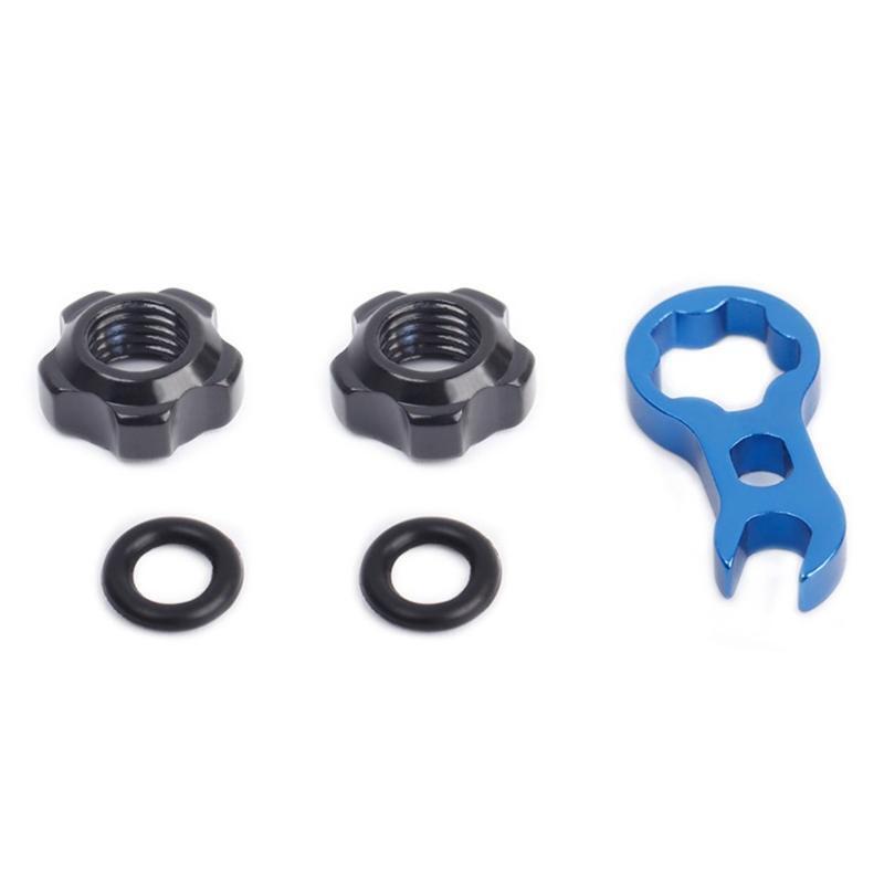 MTB Road Bike Presta Tire Valve Fixed Nut Valve Nut Cycling Protection Accessory