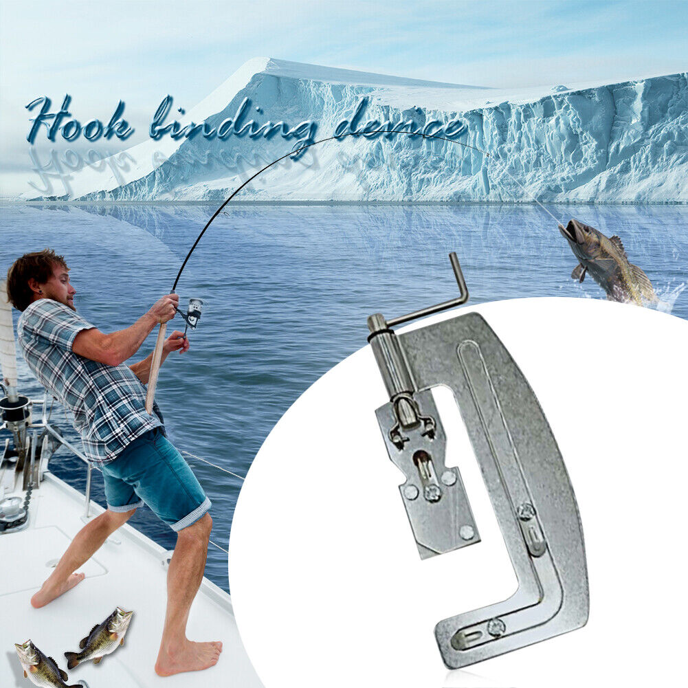 Portable Quick Knot Fishing Device Manual Tying Line Hook Fishhook Fixator