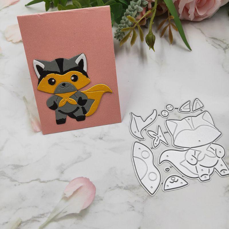 Cool Cat Metal Cutting Dies Stencil Scrapbooking DIY Album Stamp Paper Embossing