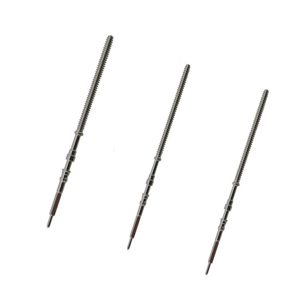 3x Watch Winding Stem Replace For Watch Movement NH35 NH36 4R35 4R36 6R15 SKX007