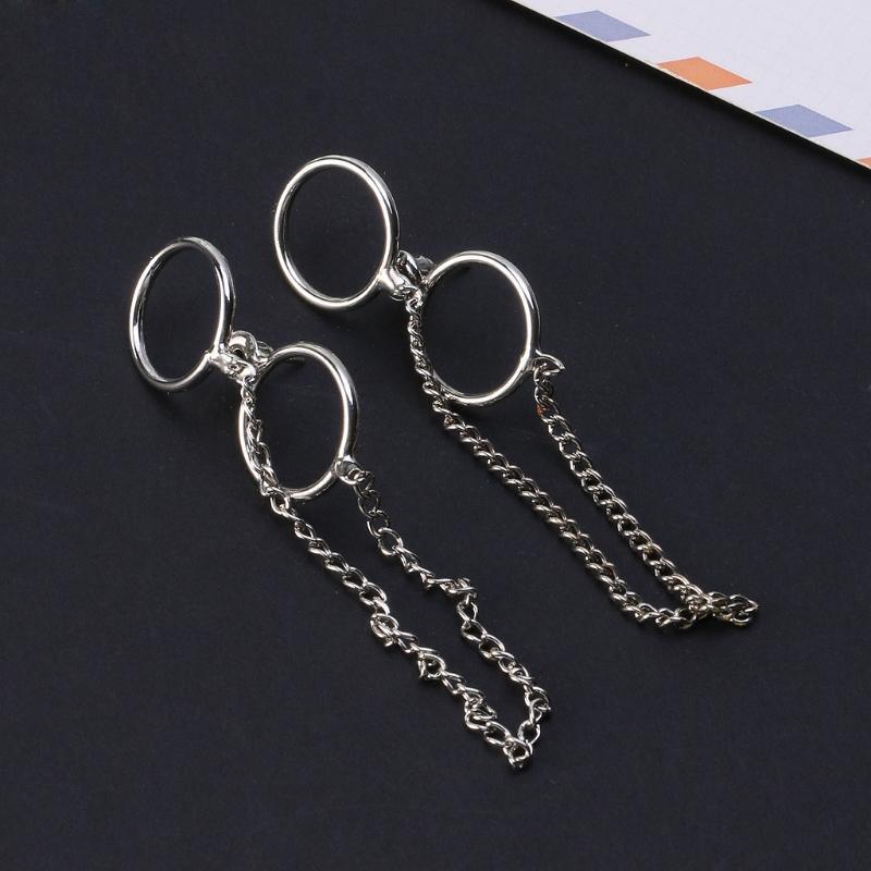 Exquisite Dangle Earrings Hip-hop Long Tassel Drop Earrings Jewelry for Travel