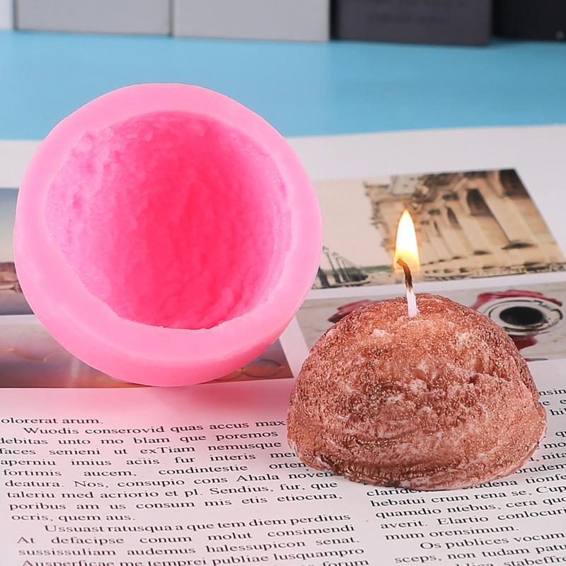 DIY Scented Candle Plaster Silicone Mold Aromatherapy Gypsum Candle Mold