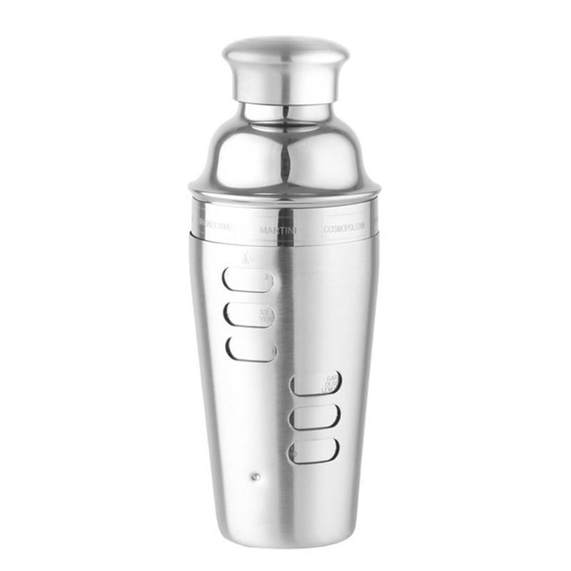 Stainless Steel Martini Shakers Drink Shakers for Home Bar Essential Bar Gadgets