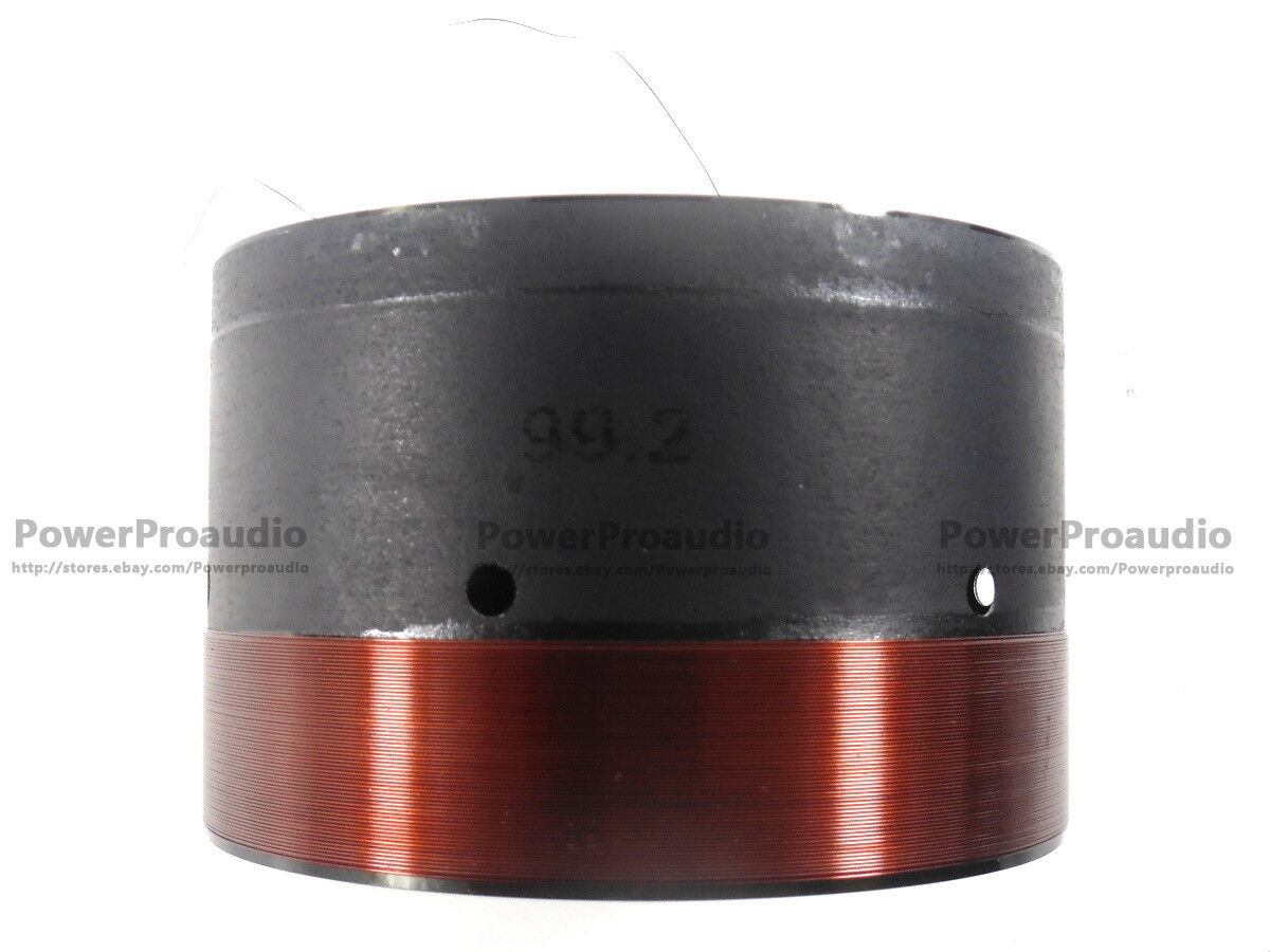 1pair 99.2mm Black aluminum Bass voice coil Pure copper Round wire 6ohm 780-920W