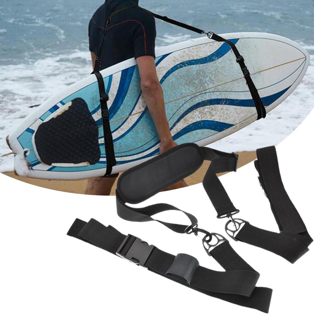Portable Paddle Board Shoulder Strap Carrier Carrying Sling Paddle Holder