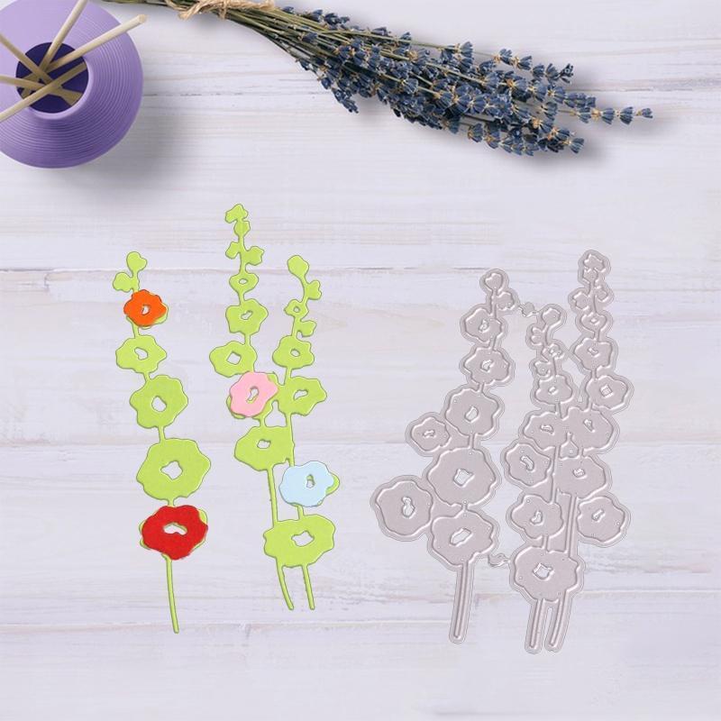 Flower Leaf Strip Metal Cutting Dies for DIY Paper Crafts Photo Album Decor