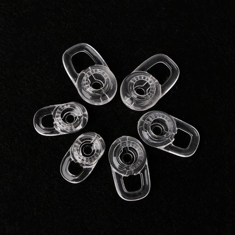 3 Pairs S/M/L Soft Silicone Bluetooth-compatible In-Ear Earphone Covers Earbuds