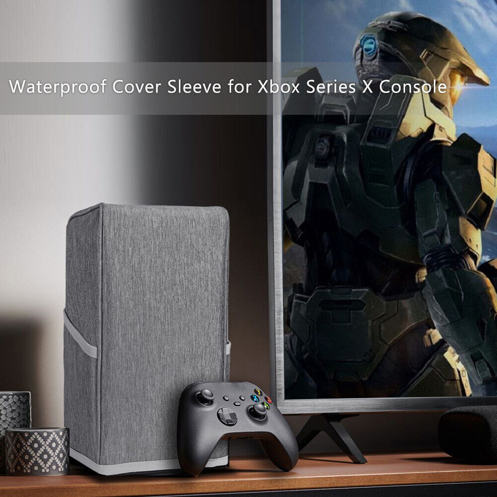 Dustproof Cover for Xbox Series X Game Console Sleeve Protect Case (Grey)