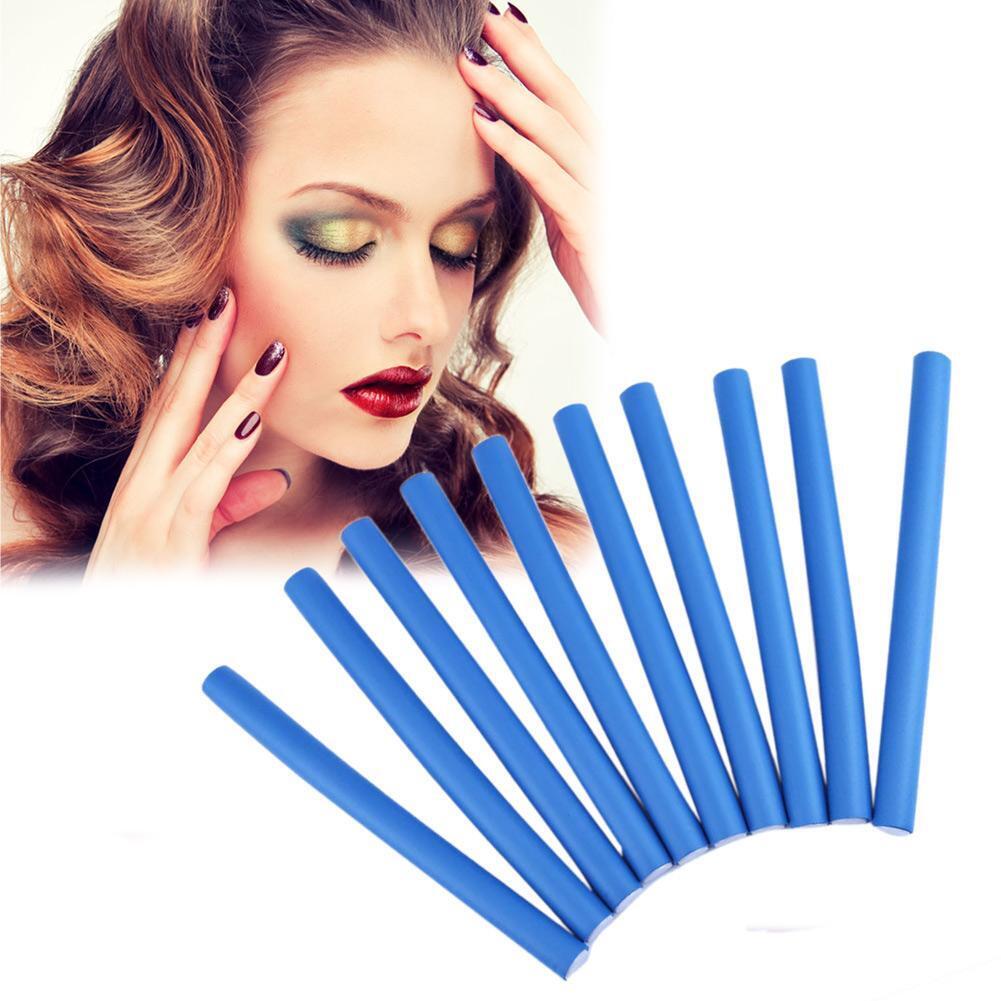 10pcs Universal Rubber Mini Hair Curler(Random color)(7#0.8cm)