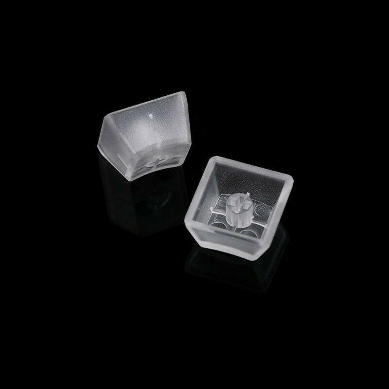 10Pcs ABS Transparent Keycaps Matte Backlit Key Cover for Mechanical Keyboard