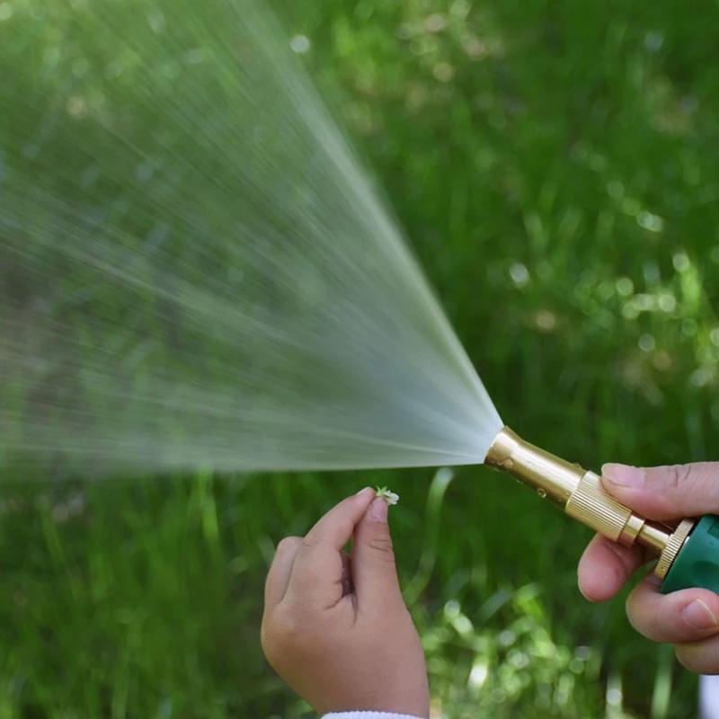 4-Piece Brass Garden Hose Adapter Waterstop Connectors for Faucet Connection