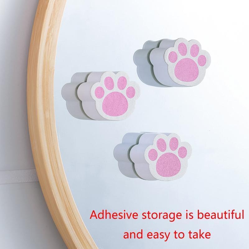 Cartoon Cat Claw Scrubber Wiper Descaling Glass Cleaner Brush Cleaning Tool