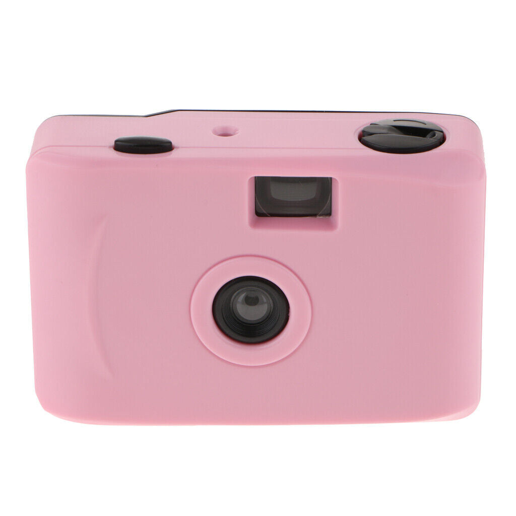 Underwater Waterproof  Camera Mini  35mm Film with Housing Case Pink
