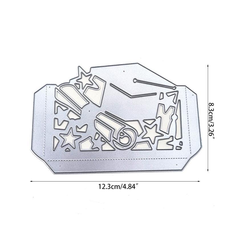 Graduation Metal Cutting Dies Stencil Scrapbooking DIY Album Stamp Paper Card