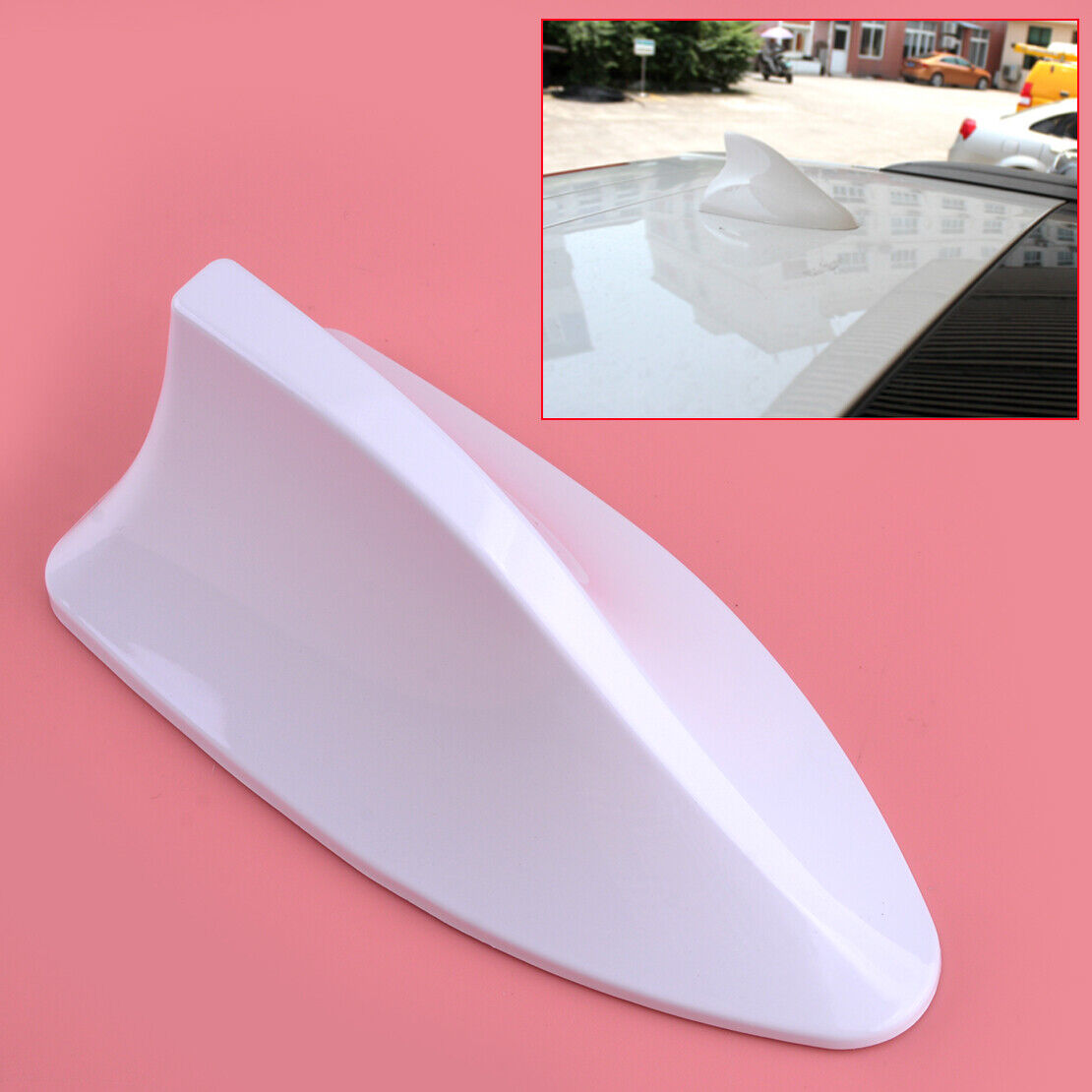 White ABS Shark Fin Antenna Aerial Roof Cover Assy Fit For Kia Sorento 2016-2020