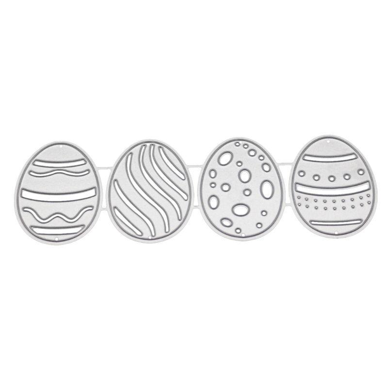 Egg Metal Cutting Dies Stencil DIY Scrapbooking Album Stamp Paper Card Embossing