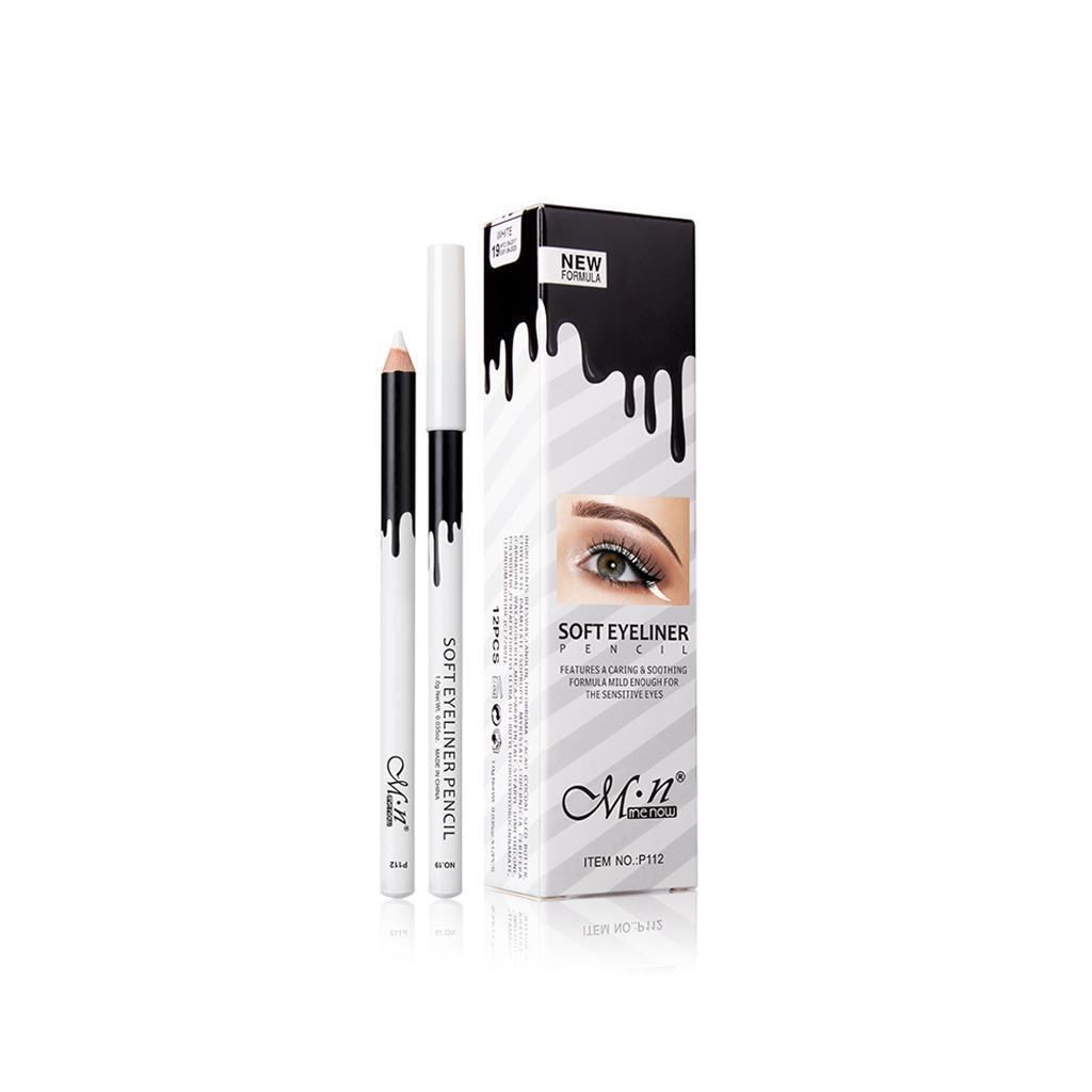12 lot Waterproof  Makeup Cosmetic Highlight Eyeliner Pen White