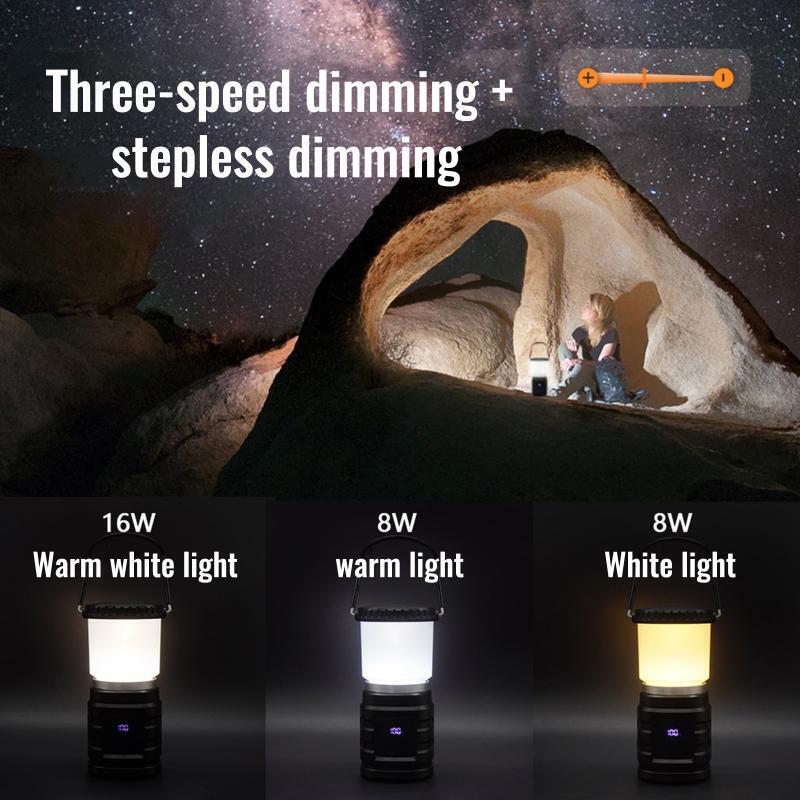 Screen Camping Light Camping Light Rechargeable Camping Lamp for Outdoor