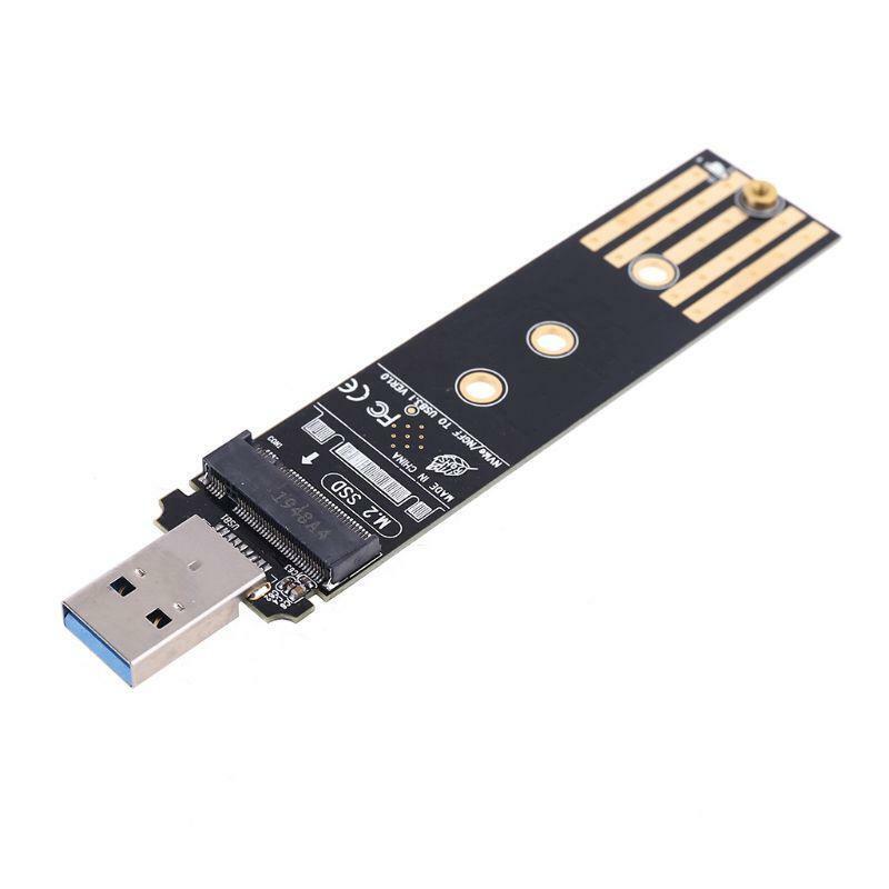 PCI-E NVME NGFF to USB 3.1 M.2 SSD Hard Disk Case Enclosure for 2242/2260/2280