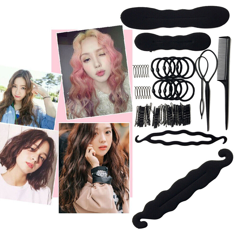 Hair Twist Styling Clip Stick Bun Hairstyle Maker DIY Hair Braiding Tools