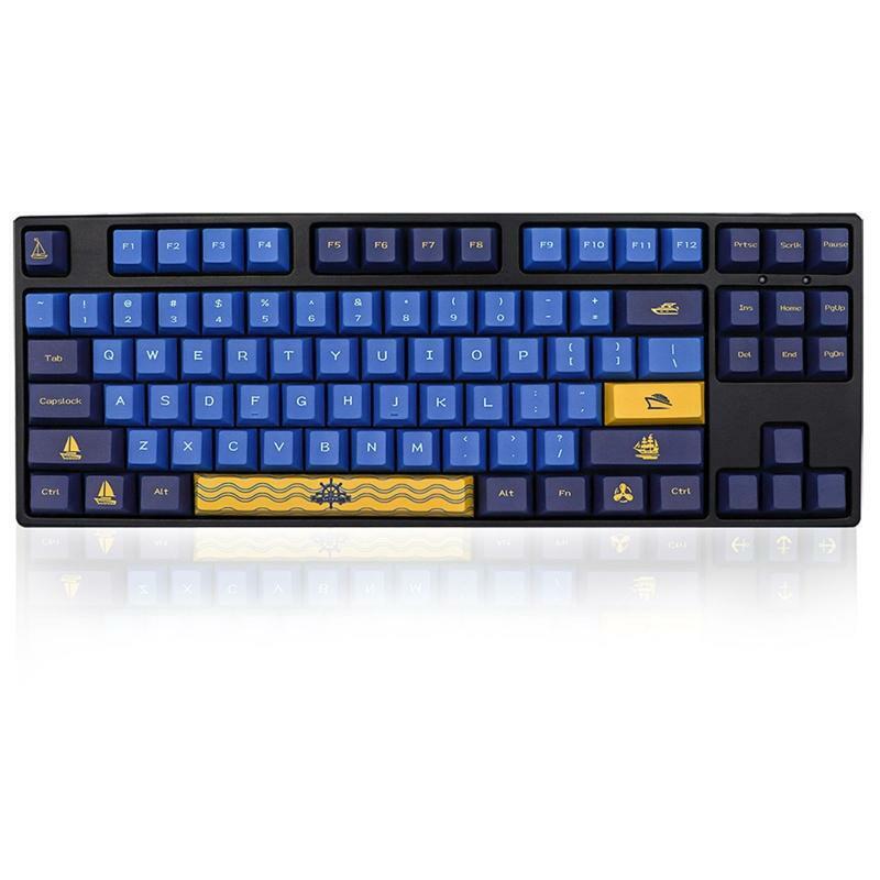143 Keys Cherry Profile Nautical PBT Dye Subbed Keycap for Mechanical Keyboard