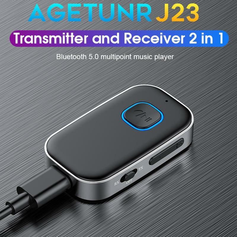 Audio Transmitter Receiver Adapter Type-C Adapter Stereo Analog AUX3.5mm