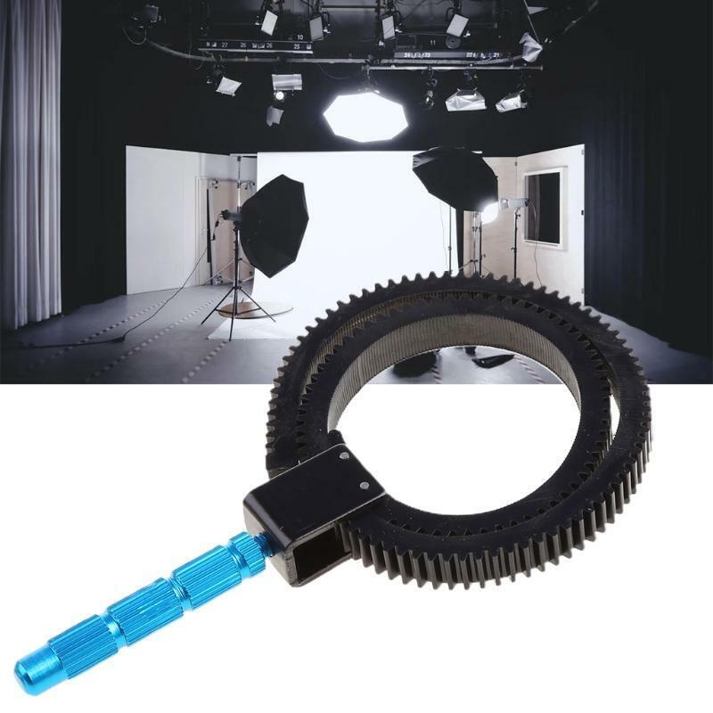 Adjustable Manual Flexible Gear Ring Belt for DSLR Camera Follow Focus Zoom Lens
