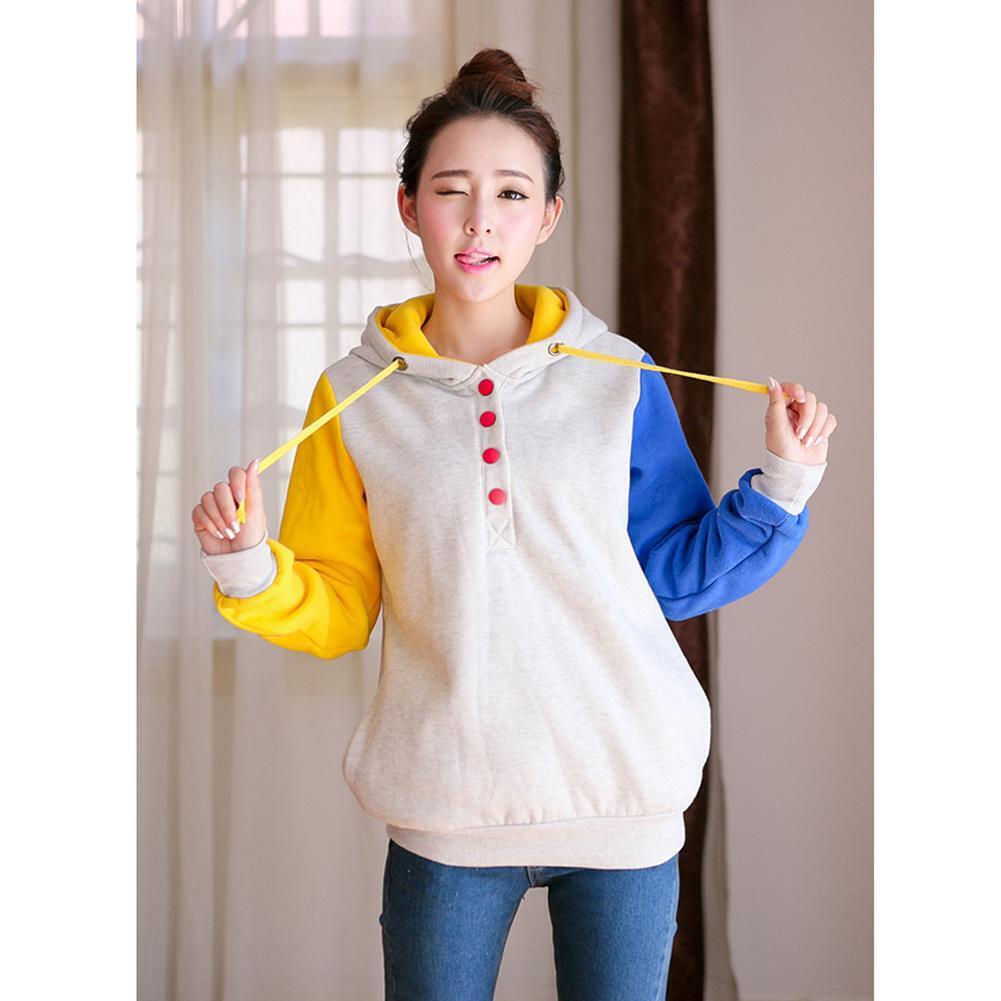 Women Autumn Winter Hoodie Sweatshirt Sweater Casual Hooded Coat XL
