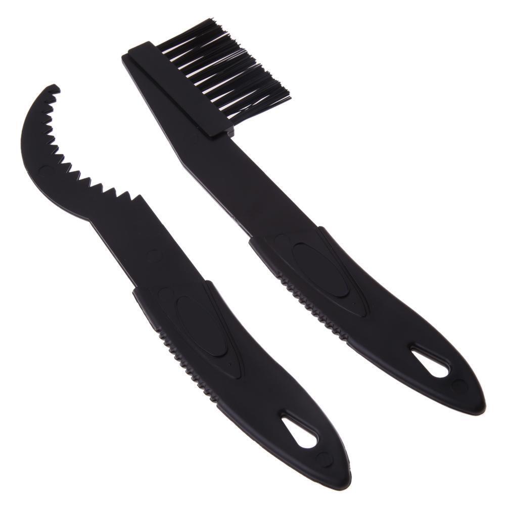 2PCS Bicycle Chain Clean Brush Cleaning Bike Cycling Cleaner Scrubber Tool