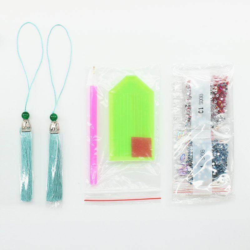 2 PCS peacock Diamond Painting Bookmarks-Diamond Painting for Bookmarks