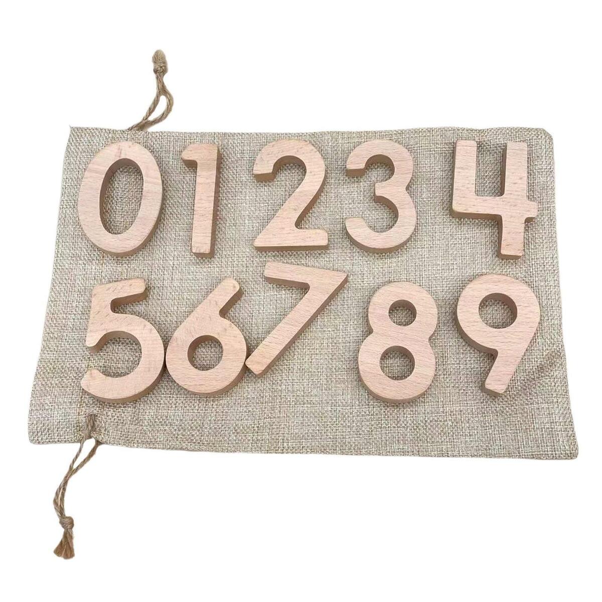 10 Pieces  Counting for Toddler  Number Shape Toddler
